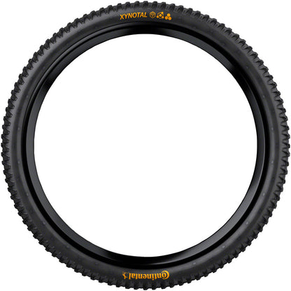 Continental Xynotal Tire - 27.5 x 2.40 Tubeless Folding BLK SuperSoft Downhill Casing E25