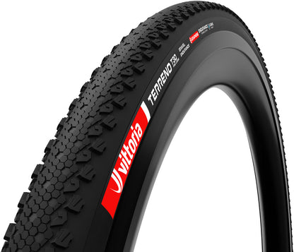 Vittoria Terreno T30 Fine Loose Tire - 700 x 45 Tubeless Folding BLK Gravel Endurance Graphene G2.0