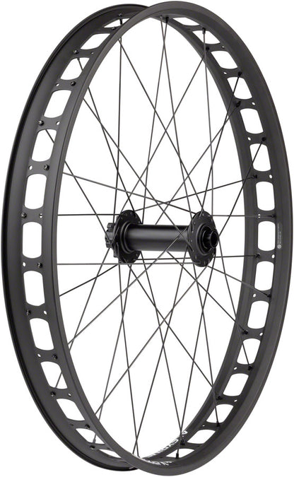 Quality Wheels Bear Pawls / Blizzerk Front Wheel - 26" 15 x 150mm 6-Bolt BLK