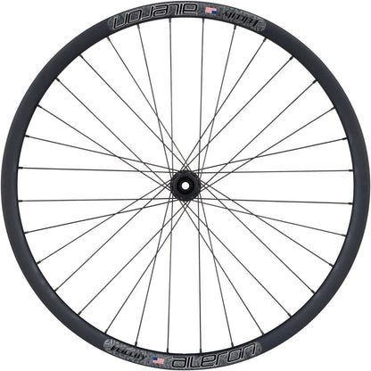 Quality Wheels Bear Pawls / Velocity Aileron Front Wheel - 700c 12 x 100mm Center-Lock BLK