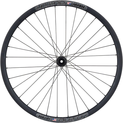 Quality Wheels Bear Pawls / Velocity Aileron Front Wheel - 700c 12 x 100mm Center-Lock BLK
