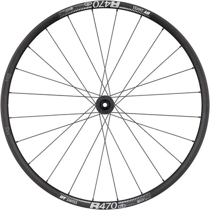 Quality Wheels DT 350/DT R470db Rear Wheel - 700 12 x 142mm Center-Lock HG 11 MTN Road BLK