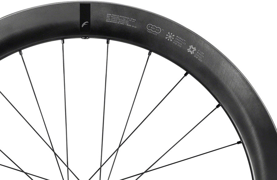 Fulcrum WIND 57 Rear Wheel - 700 12 x 142mm Center-Lock Black XDR