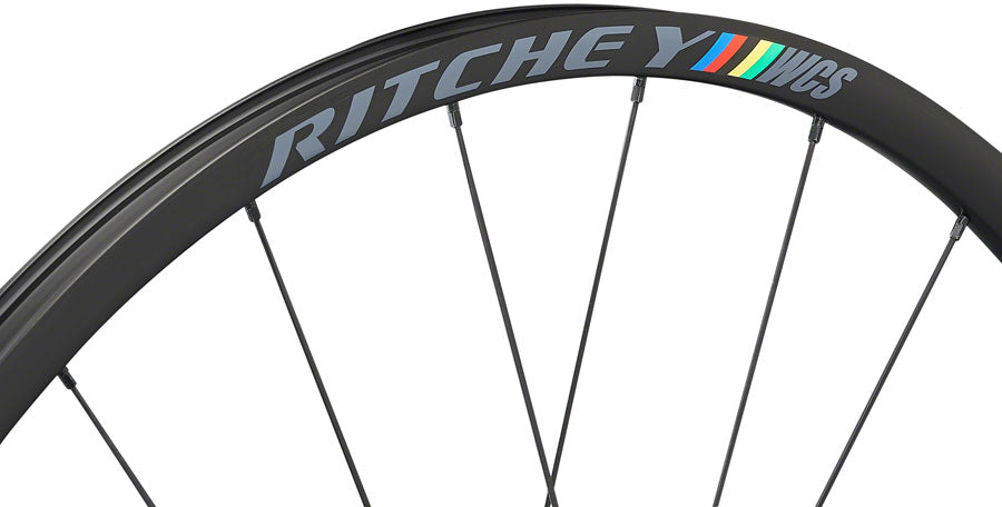 Ritchey WCS Zeta Wheelset - 700c 12 x 100mm/12 x 142mm Center-Lock Micro Spline BLK