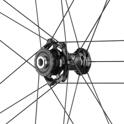 Campagnolo Shamal Dual Profile Front Wheel - 700c 12 x 100mm Center-Lock 2-Way Fit Carbon