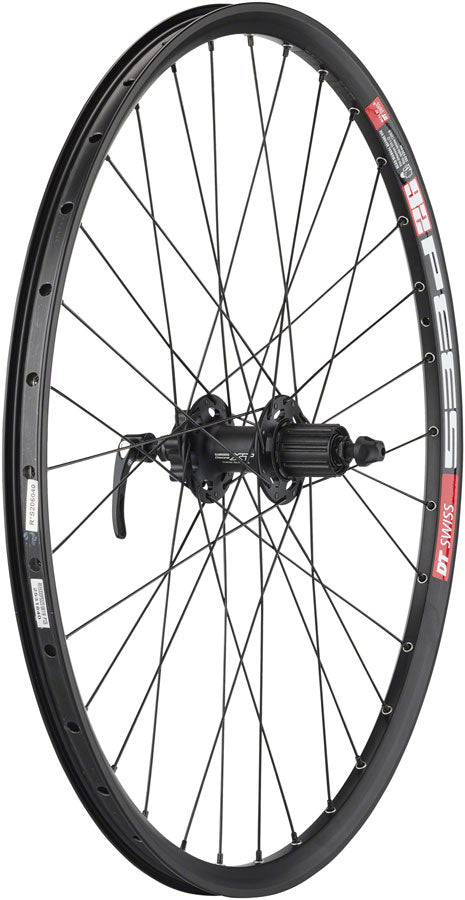 Quality Wheels Deore XT M756/DT 533d Rear Wheel - 26" QR x 135mm 6-Bolt HG 10 BLK