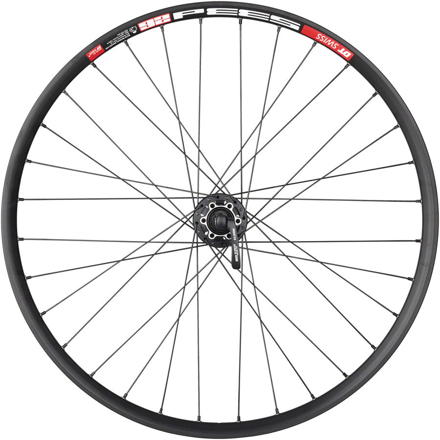 Quality Wheels Deore XT M756/DT 533d Rear Wheel - 26" QR x 135mm 6-Bolt HG 10 BLK