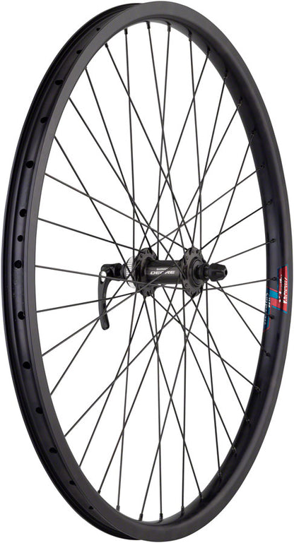 Quality Wheels Value HD Series Disc Front Wheel - 26" QR x 100mm Center-Lock BLK