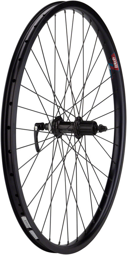 Quality Wheels Value HD Series Disc Rear Wheel - 650b QR x 135mm Center-Lock HG 10 BLK