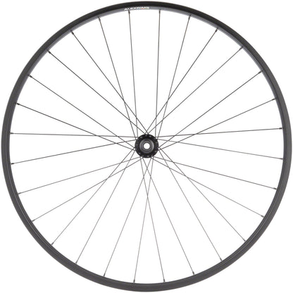 Quality Wheels Value Double Wall Series Disc Front Wheel - 700 12 x 100mm Center-Lock BLK
