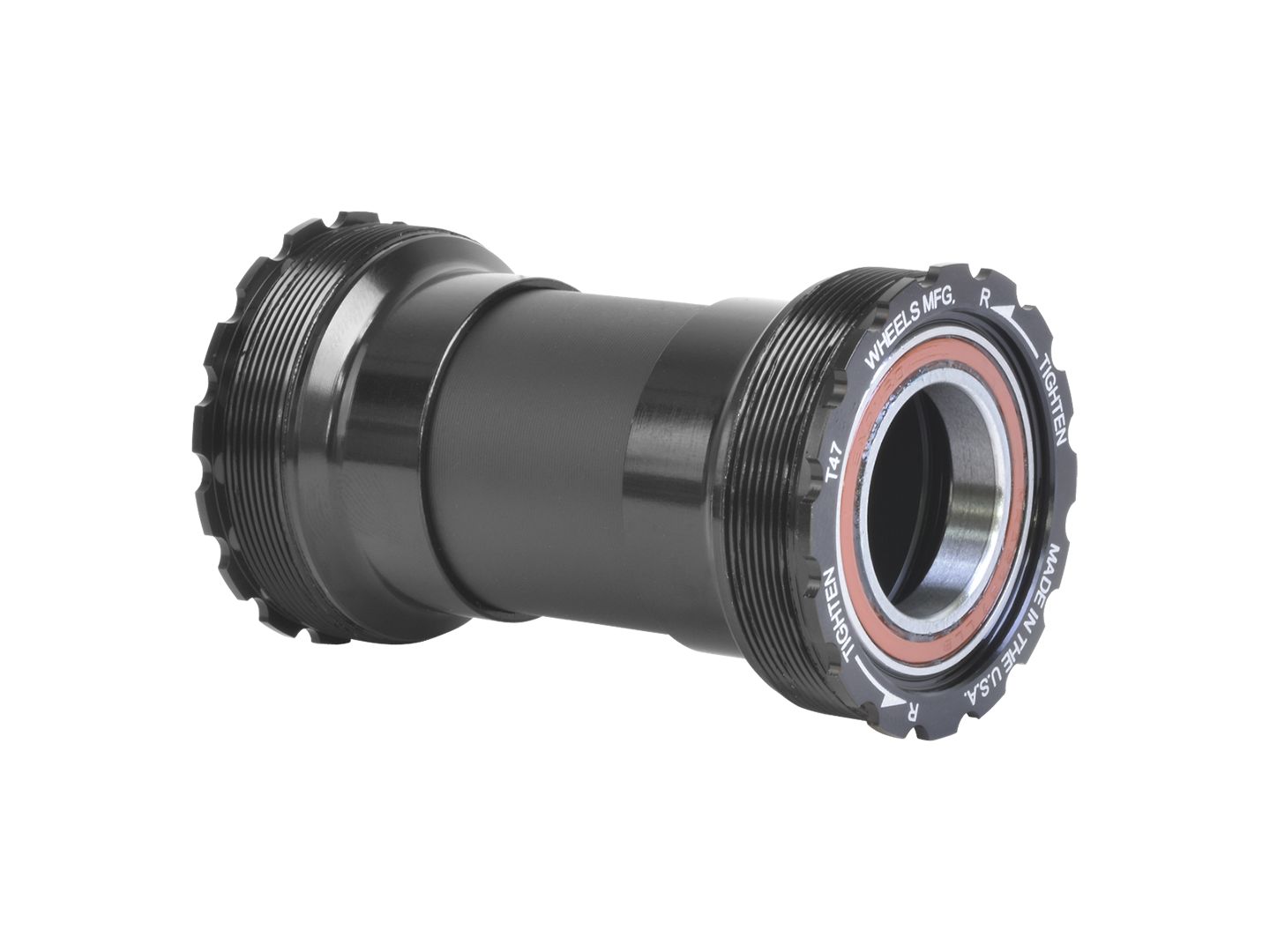 Wheels Manufacturing T47 Inboard Bottom Bracket Angular Contact Bearings 22/24mm SRAM/GXP Spindles